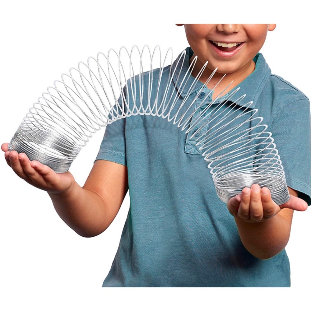 New The Original Giant Slinky Walking Spring Toy, Metal Slinky, Party Favors